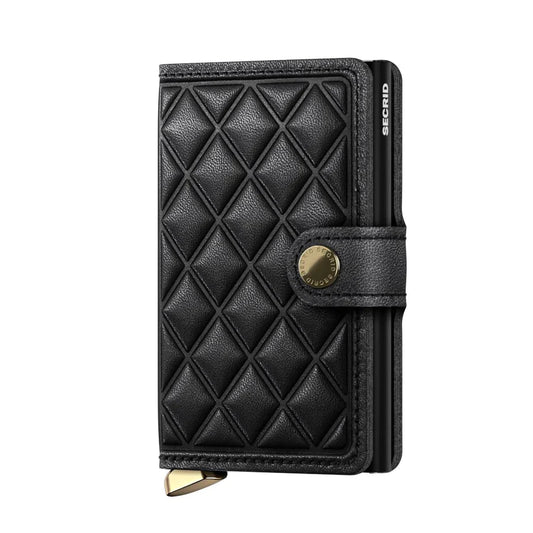 Premium Miniwallet | Emboss Diamond Black