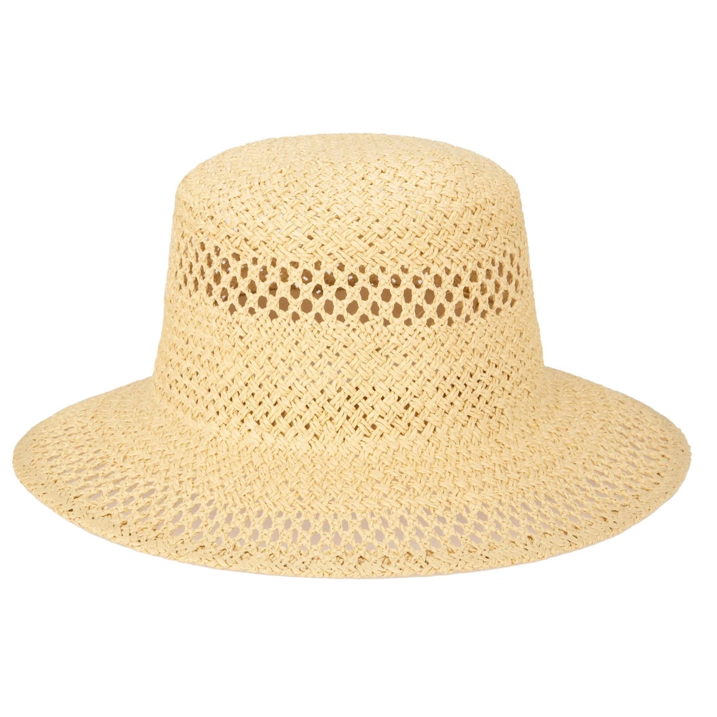 In the Clouds - Woven Paper Bucket Hat with Ventilation
