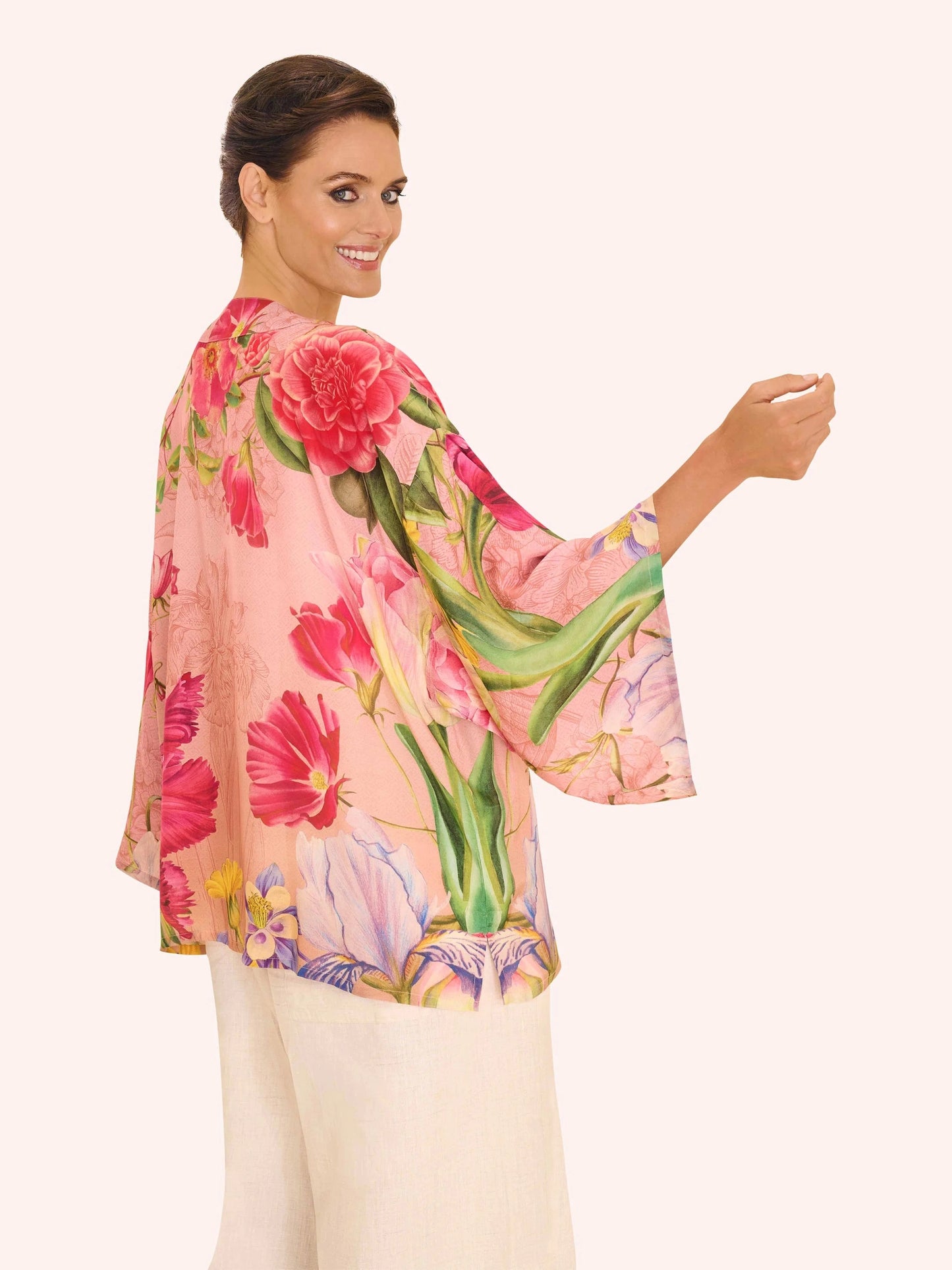 Kimono Jacket - Floral Study - Petal
