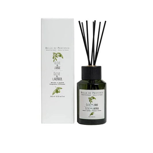 Belle de Provence 250mL Fragrance Diffuser - Olive & Lavender