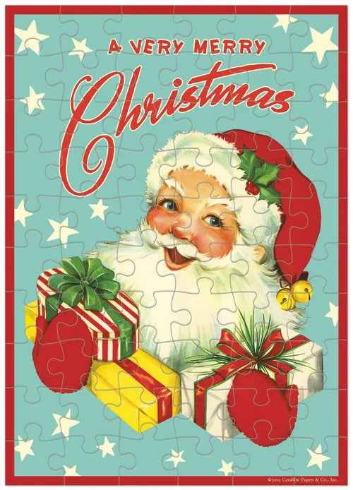 A Very Merry Christmas Puzzle Card