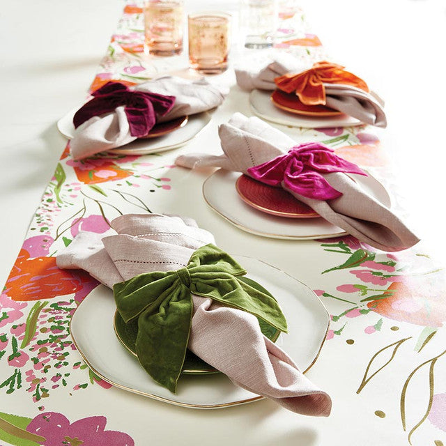 Velvet Napkin Ties | Multi