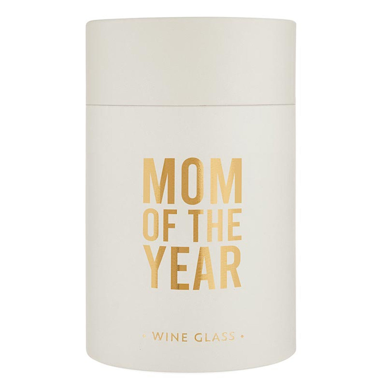 Mom Of The Year Stemless Wine Glass