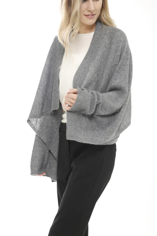 Cashmere Open Cardigan