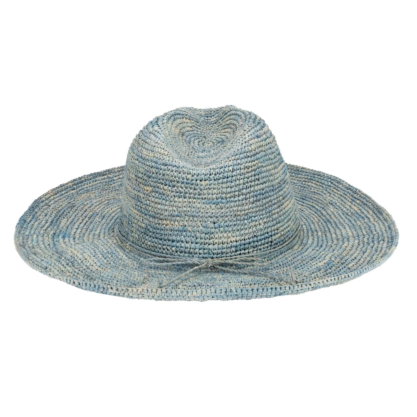 Marina Women's Crochet Raffia Fedora