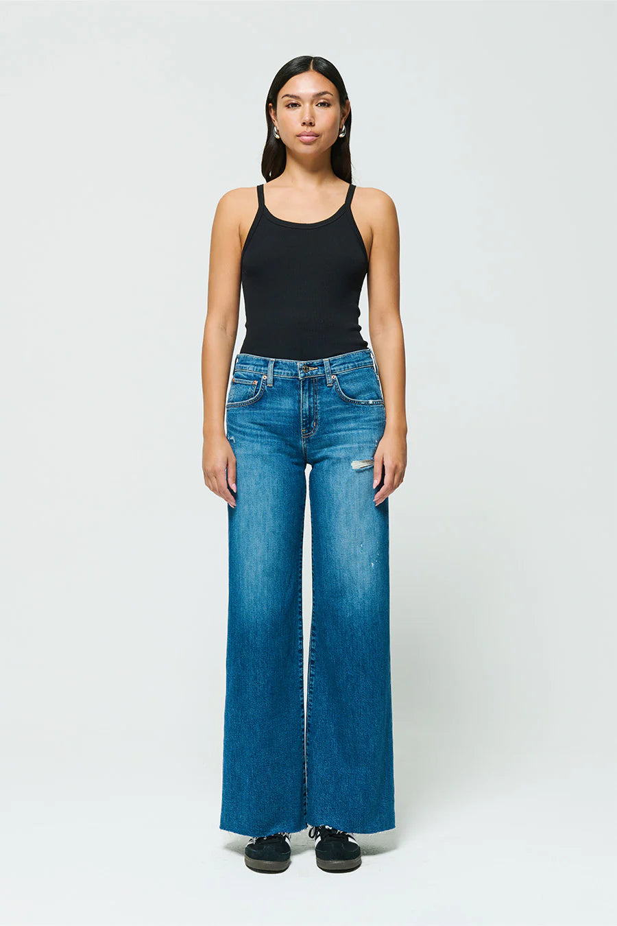 Romi French Wide Leg Jeans | Naxos