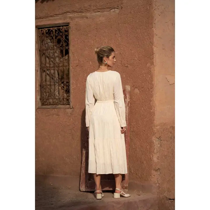 Romy Long Tiered Dress