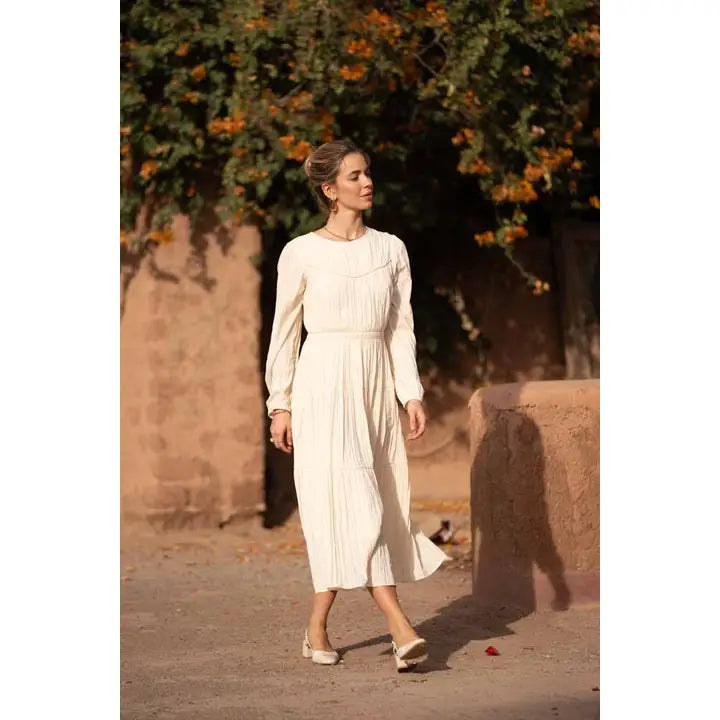 Romy Long Tiered Dress