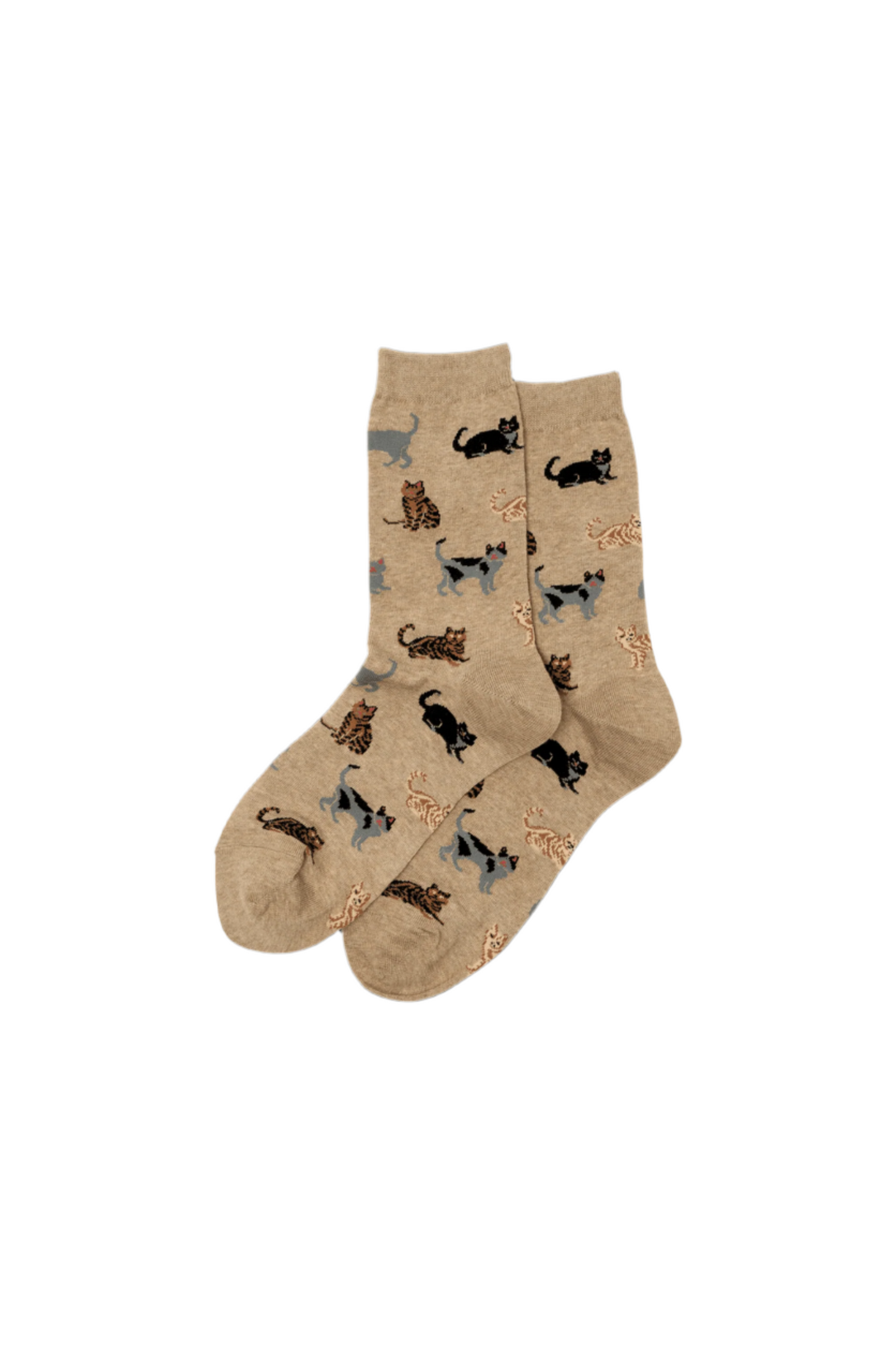 HOTSOX Women's Cats Crew Socks