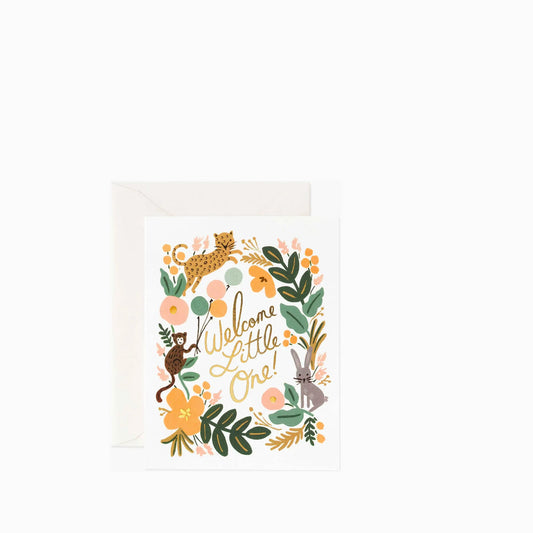Rifle Paper Co Menagerie Welcome Little One