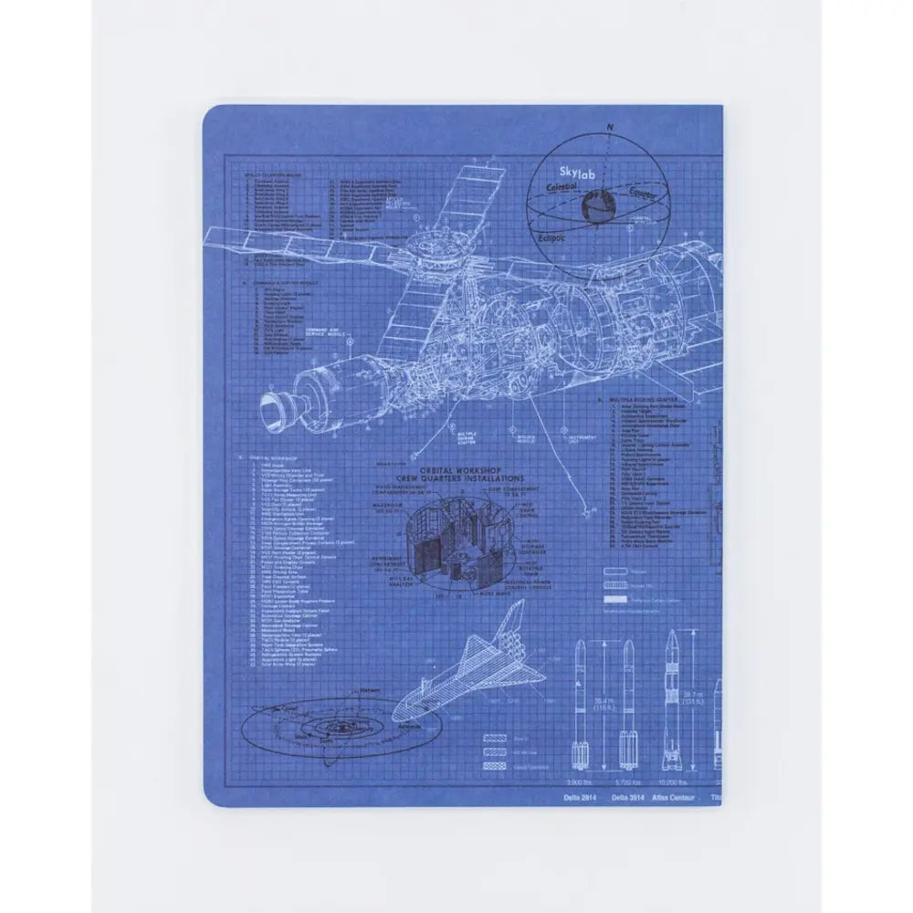 Rocketry Softcover Notebook | Dot Grid
