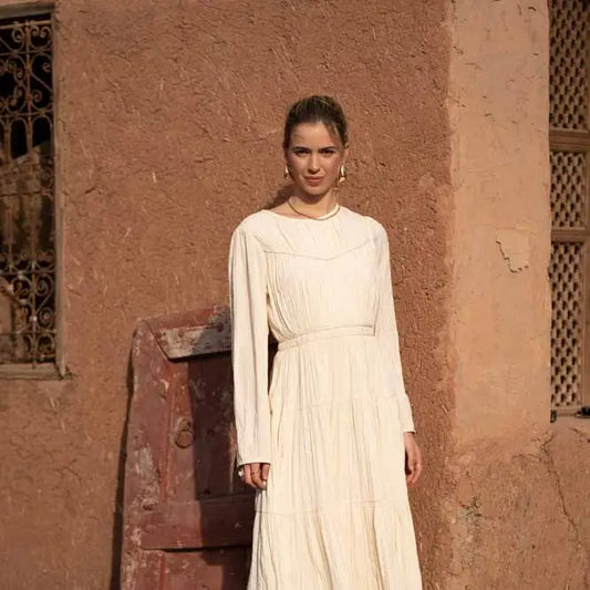 Romy Long Tiered Dress