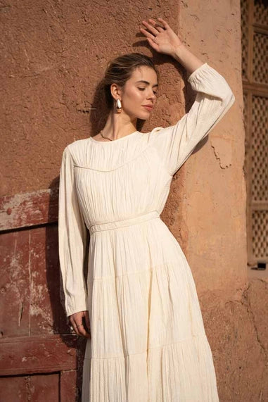 Romy Long Tiered Dress