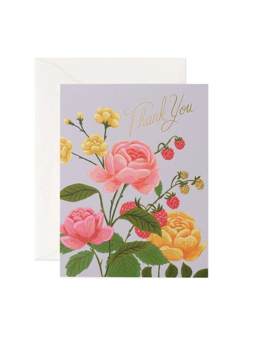 Roses Thank You Greeting Card