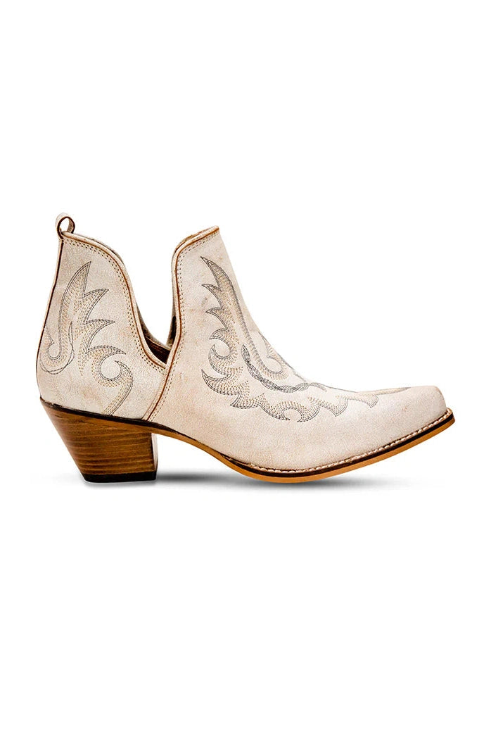 Yippie Western Leather Booties