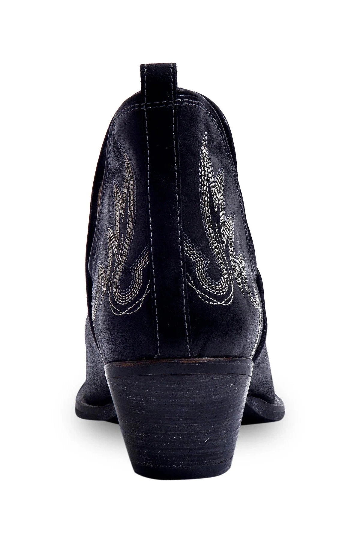 Lasso Lace Stitched Suede Leather Boots