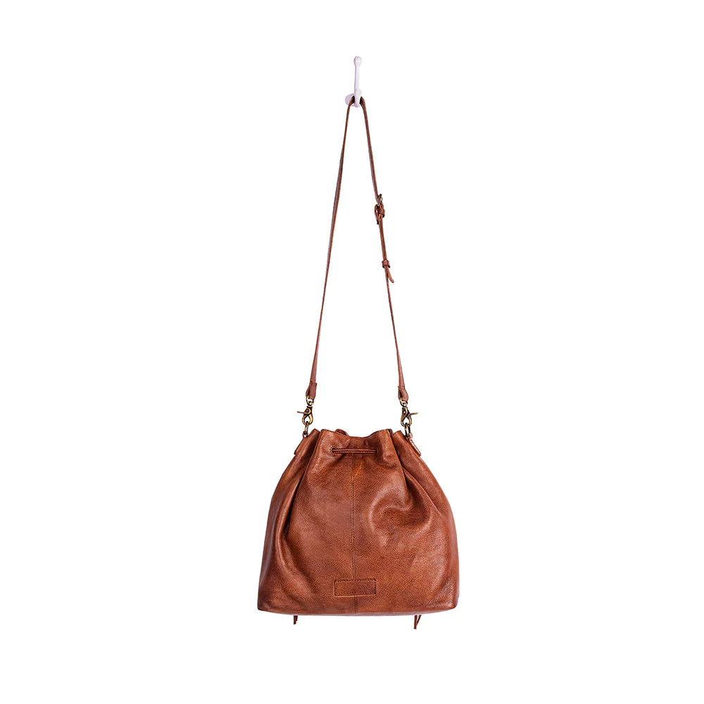 McKennon Trail Leather Bucket Bag