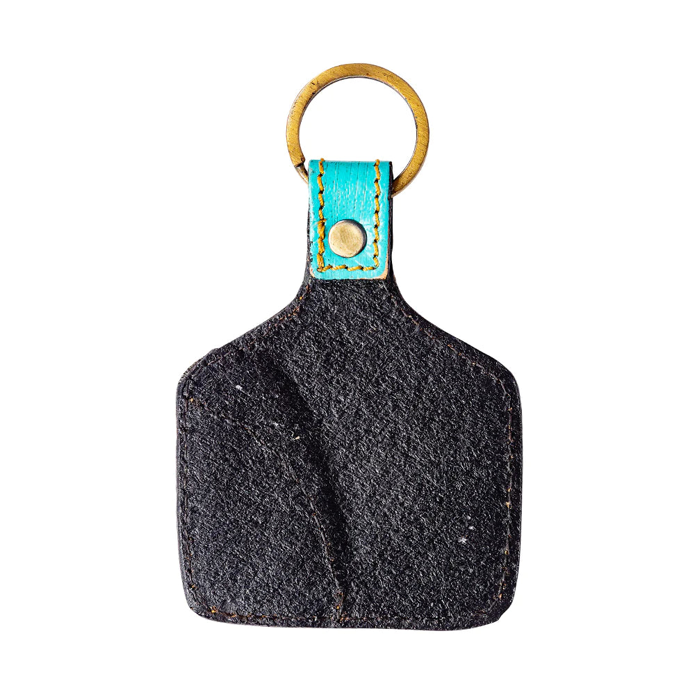 Pony Mine Hand-Tooled Key Fob