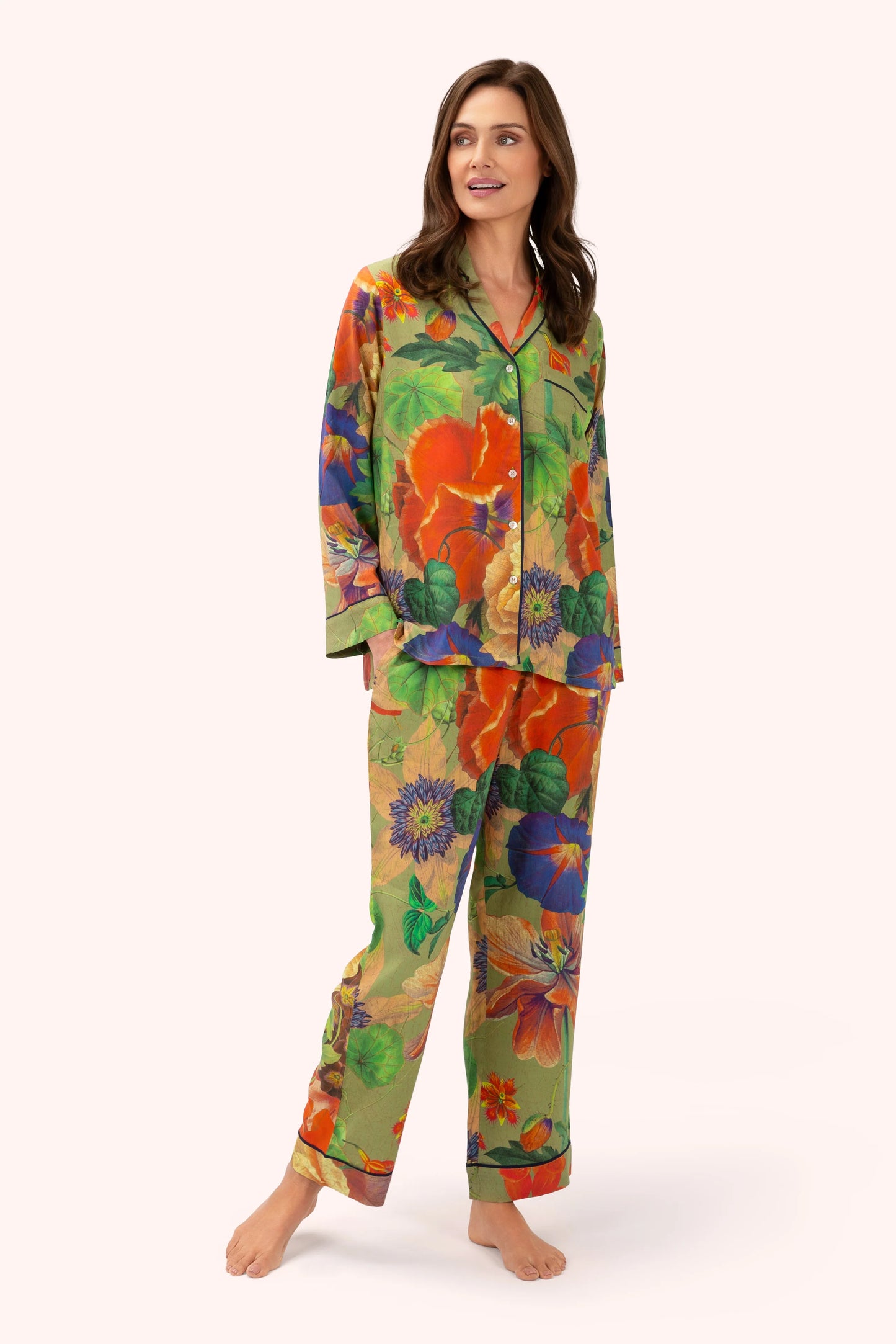 Supersoft Botanical Bouquet Pyjamas