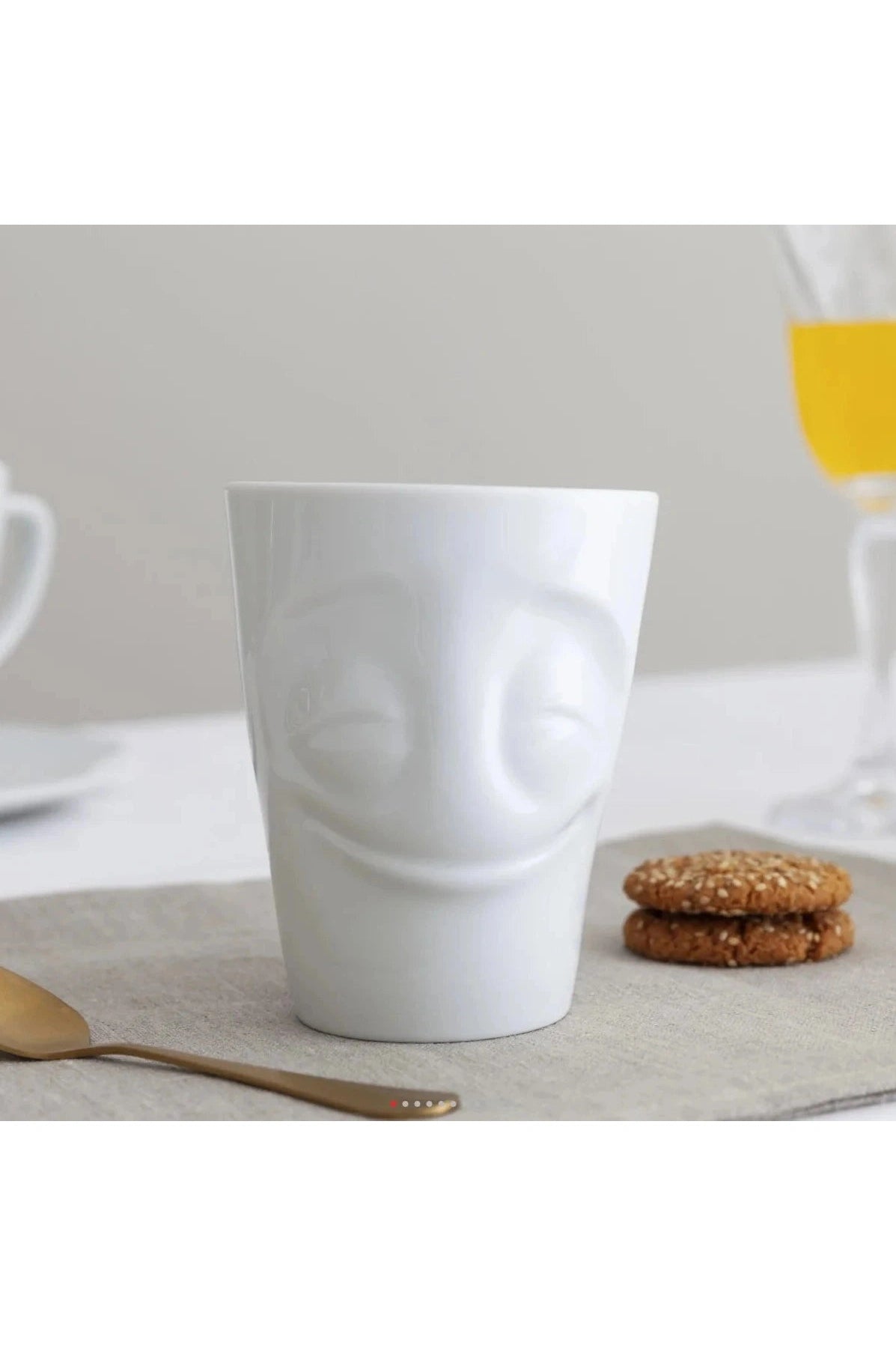 Cheery Face Mug with Handle | 11 oz