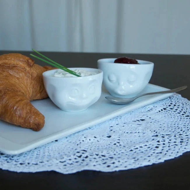 Small Bowl Set No. 1 | Grinning & Kissing Face (set of two)