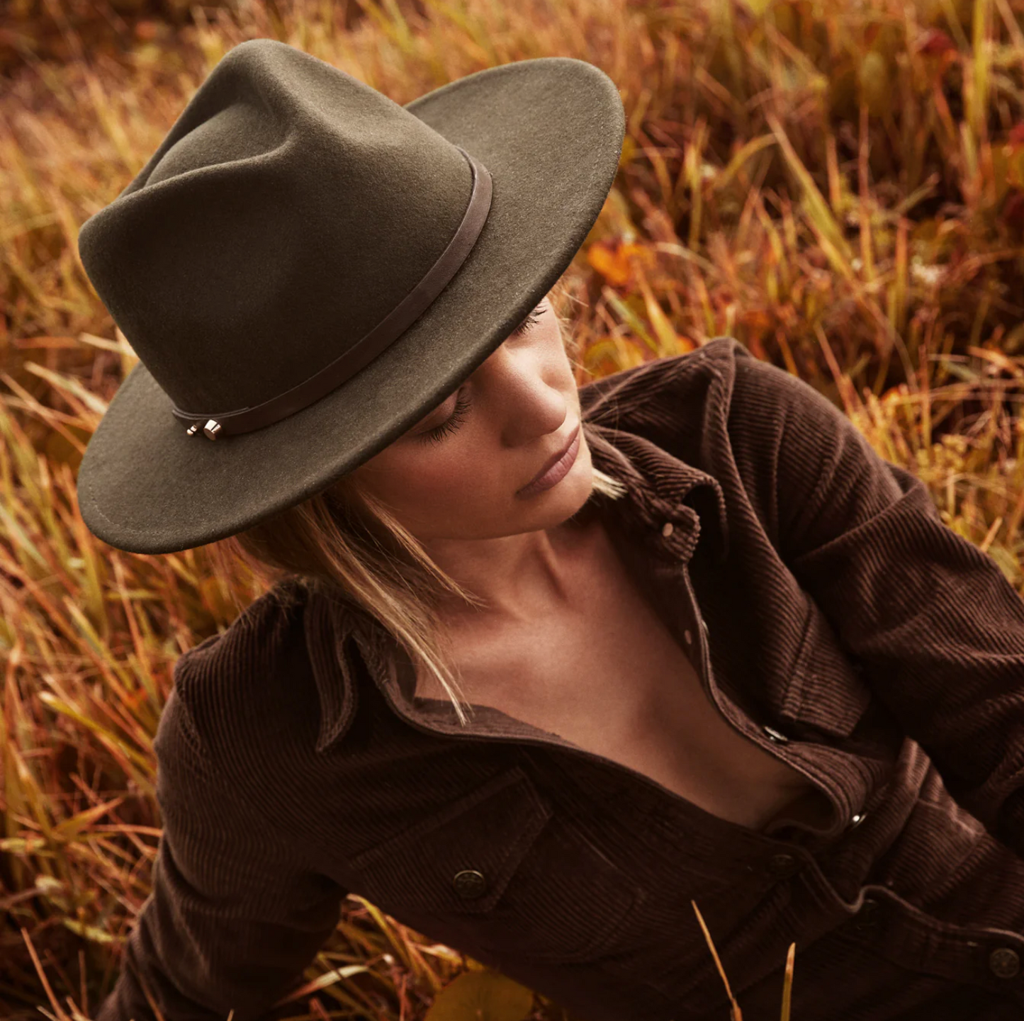 Oslo Fedora in Mocha