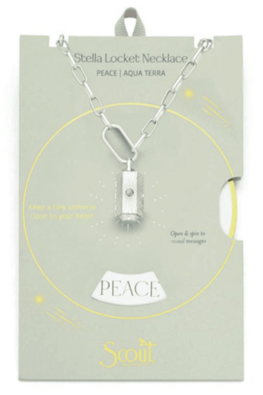 Stella Locket Necklace | Aqua Terra
