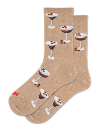 HOTSOX Women's Espresso Martini Crew Sock