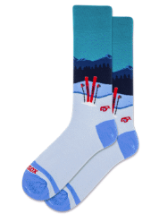 HOTSOX Men's Skiing Crew Sock