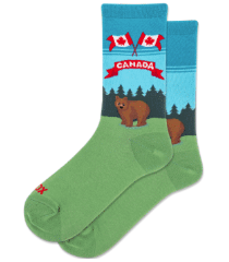 HOTSOX Women's Canada Crew Sock