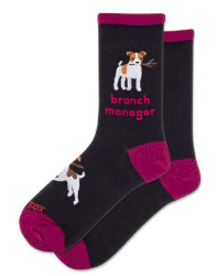 HOTSOX Women's Branch Manager Crew Sock