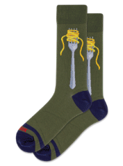 HOTSOX Men's Mom Spaghetti Sock