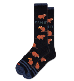 HOTSOX Men's Beaver Dam It Socks