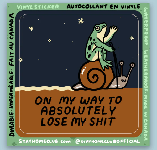 Lose My Shit | Waterproof Vinyl Sticker