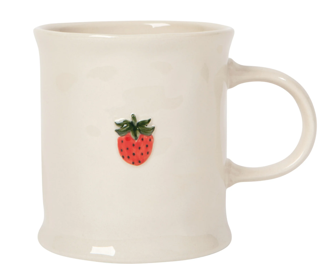 Strawberry Embossed Mug