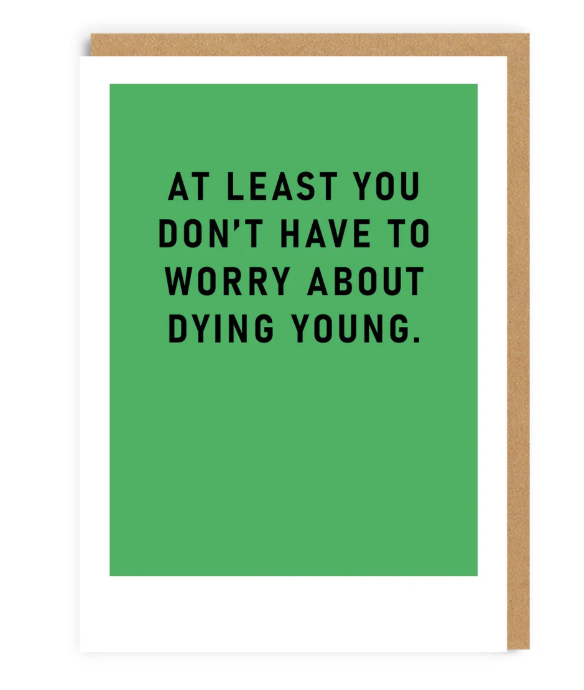 Dying Young Greeting Card