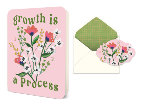 Growth Is a Process Greeting Card