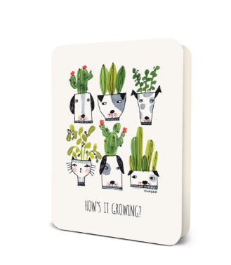 How's It Growing Greeting Card