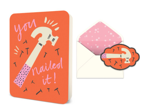 You Nailed It Greeting Card
