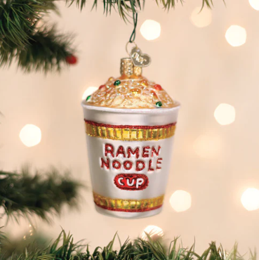 Ramen Noodle Cup Ornament