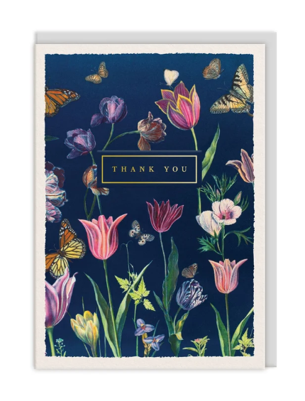 Thank you Botanical Greeting Card
