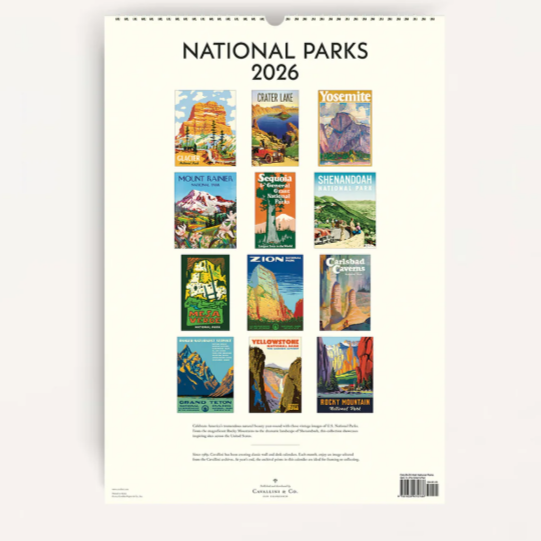 National Parks Wall Calendar