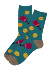 HOTSOX Women's Pickleball Hybrid Crew Sock