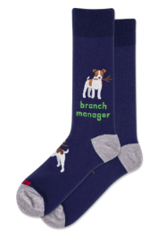 HOTSOX Men's Branch Manager Crew Sock