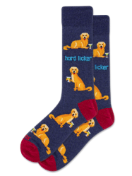 HOTSOX Men's Hard Licker Crew Sock