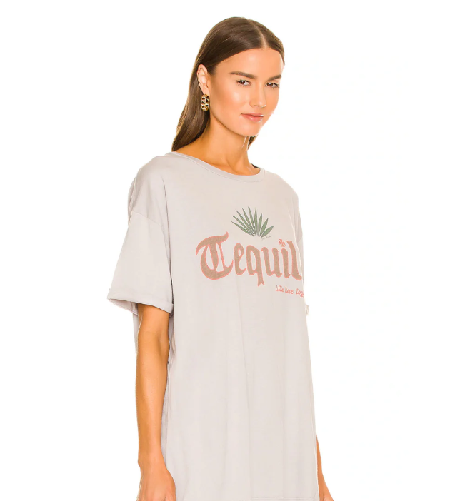 Tequila Oversized Tee Shirt