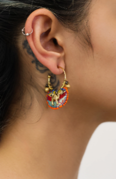 Hoop Earrings Aurora Fantasy Set