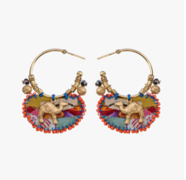 Hoop Earrings Aurora Fantasy Set