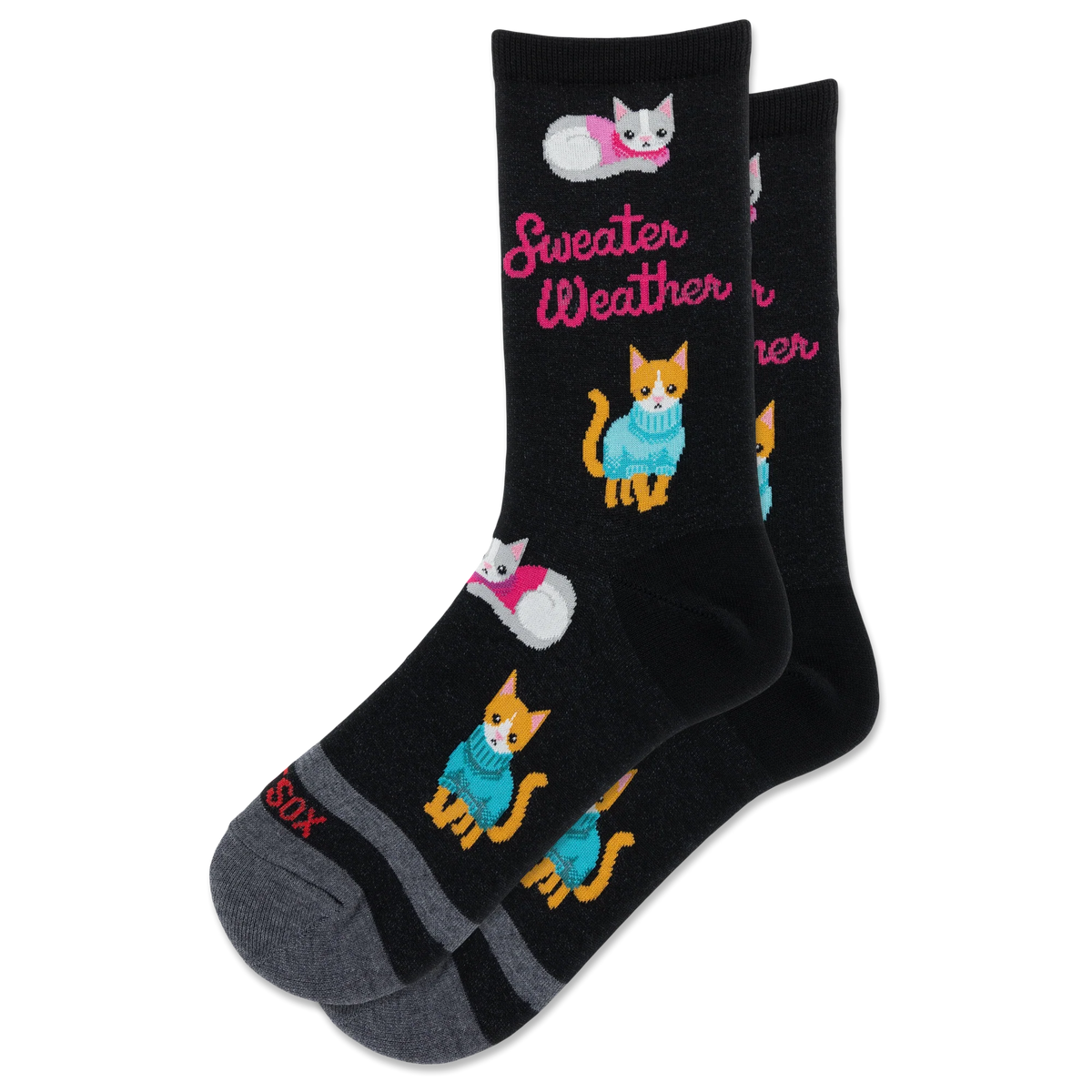 HOTSOX Women's Sweater Weather Crew Socks
