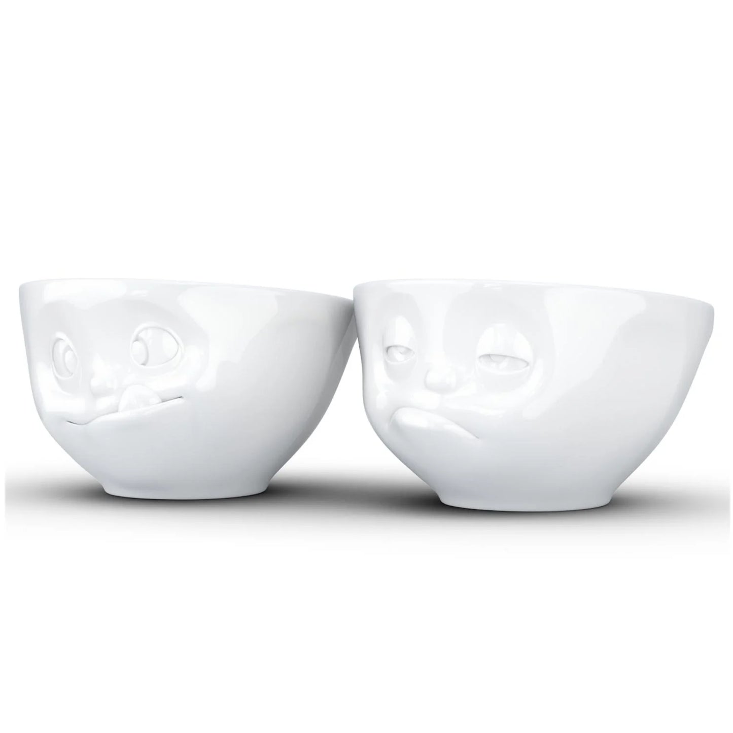 Medium Bowl Set No. 3 | Tasty & Snoozy Face